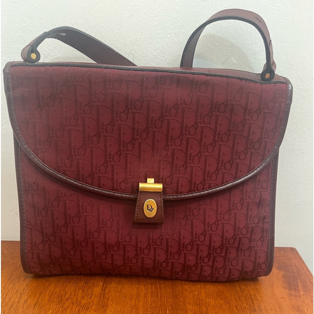 Authentic monogram vintage Christian Dior crossbody bag - Picture 1 of 14